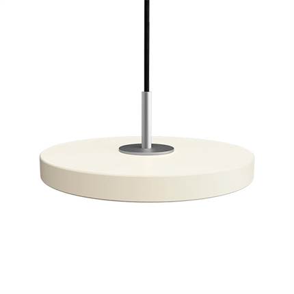 Umage Asteria pendel, micro - Pearl white/steel