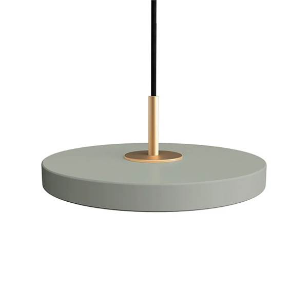 Umage Asteria pendel, micro - Nuance Olive/Brass
