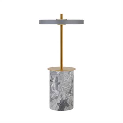 Umage  Asteria Move Mini, bærbar lampe - Grey marble/brass
