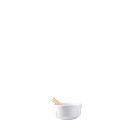 Rosendahl Grand Cru Snackskål Ø10.5 cm med ske - Hvid