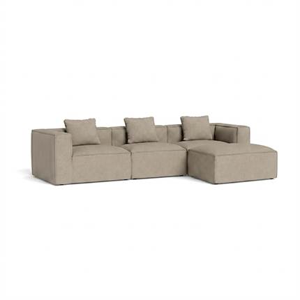 Fur modulsofa - Beige