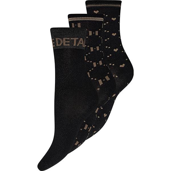 HYPE THE DETAiL socks 3-pack - Black