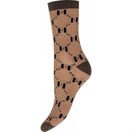 HYPE THE DETAiL strømpe m/lurex - Beige