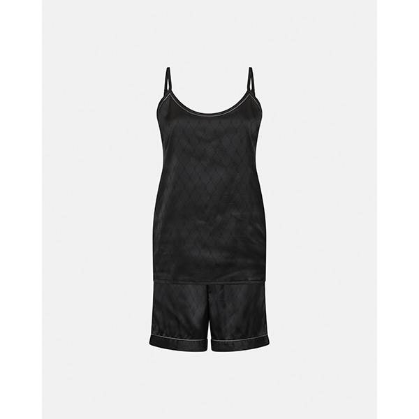 HYPE THE DETAiL satin short set - Sort