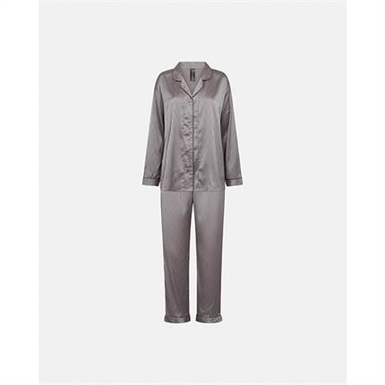 HYPE THE DETAiL satin pyjamas - Grey 