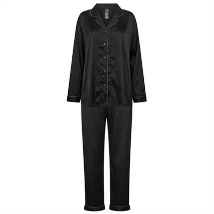 HYPE THE DETAiL satin pyjamas - Black 