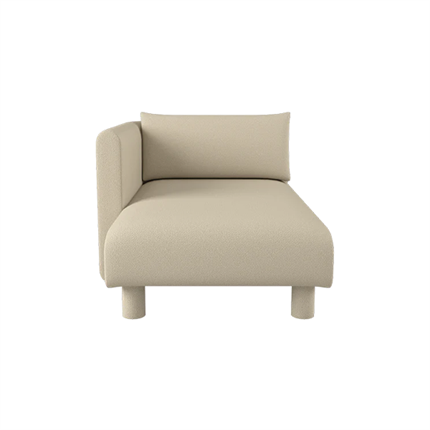 Dase Chaiselong fra Ferm Living i farven Cashmere