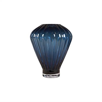 Evelyn vase blue