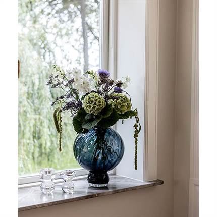 Specktrum Meadow swirl vase, large  - Blue