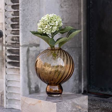 Specktrum Meadow swirl vase, large  - Amber