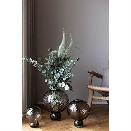 Specktrum Meadow swirl vase, large  - Topaz