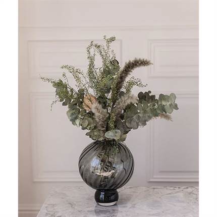 Specktrum Meadow swirl vase, medium  - Grey