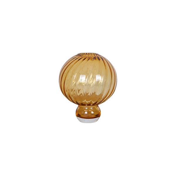 Specktrum Meadow swirl vase, medium  - Amber