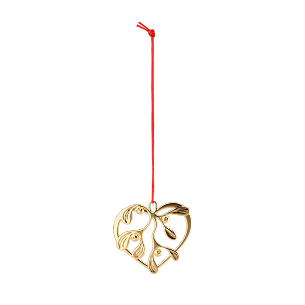 Rosendahl Karen's Under the Mistletoe H6 cm - Forgyldt : Erling Christensen Møbler