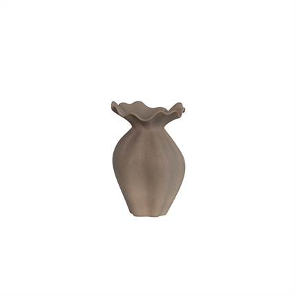 Nellie vase small brown