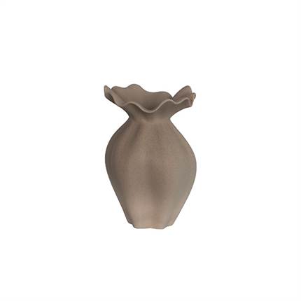 Nellie vase brown