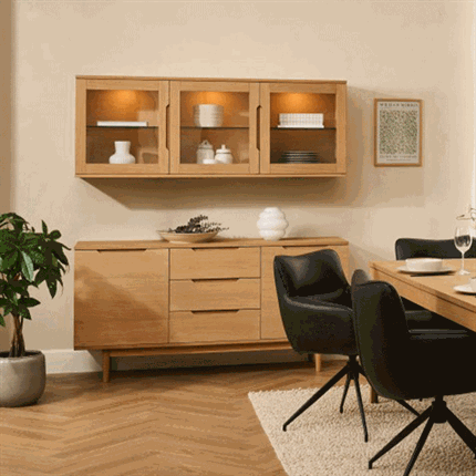 Kerteminde skænk med 3 sektioner