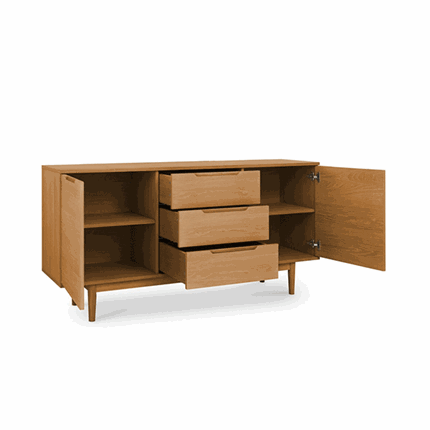 Kerteminde skænk med 3 sektioner