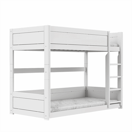 LIFETIME Kidsrooms Lav køjeseng med stige 90x200 cm