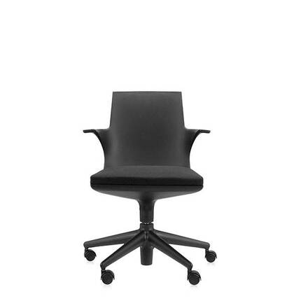 Kartell - Spoon kontorstol - sort