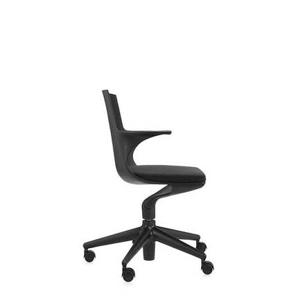 Kartell - Spoon kontorstol - sort