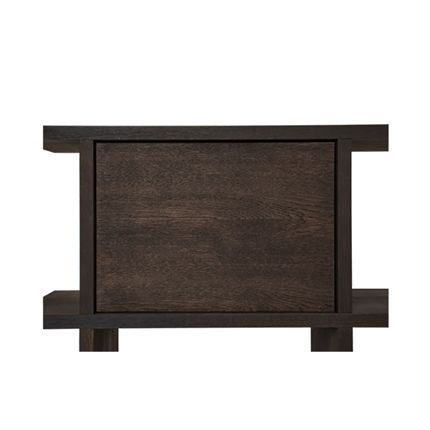 Indsats til Kona reolen fra Ferm Living i mørk eg