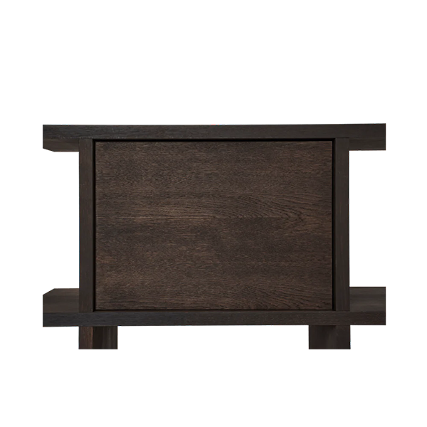 Indsats til Kona reolen fra Ferm Living i mørk eg