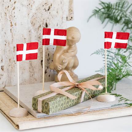 Langkilde & Søn Mini bordflag 3 stk