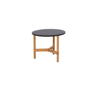 Cane-Line Twist sofabord - Ø45 cm - Teak stel