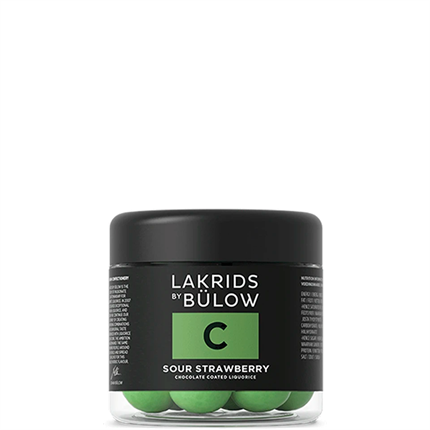 Lakrids by Bülow C - SOUR STRAWBERRY - SMALL