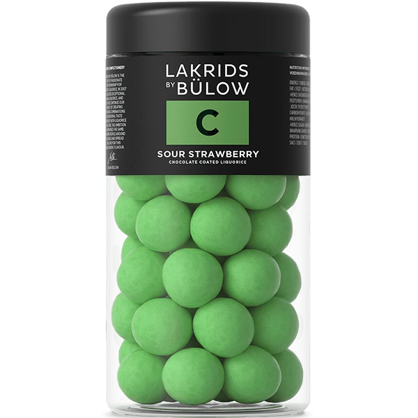 Lakrids by Bülow C - SOUR STRAWBERRY - REGULAR : Erling Christensen Møbler