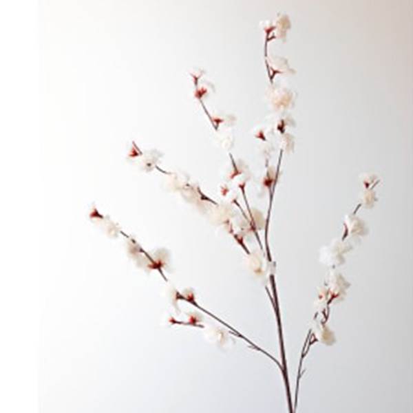 Specktrum Artificial  Flowers Cherry blossom branch - White