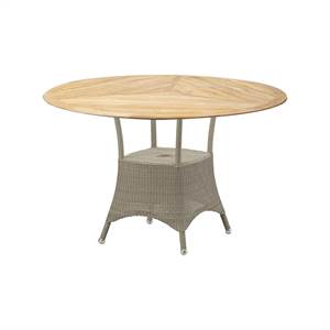 Cane-Line Lansing rundt havebord - Ø120 cm