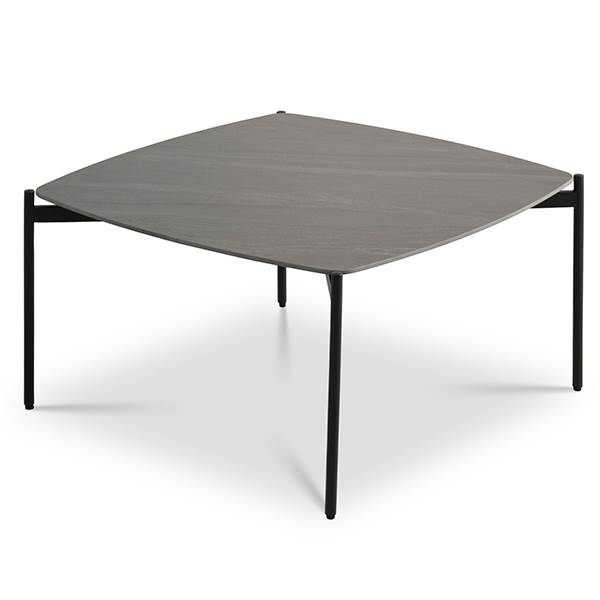 Lexpo living Malta coffee table 80x80 cm - Antracit - 42cm