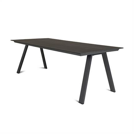 Strandvig havebord 100x220 cm - sort