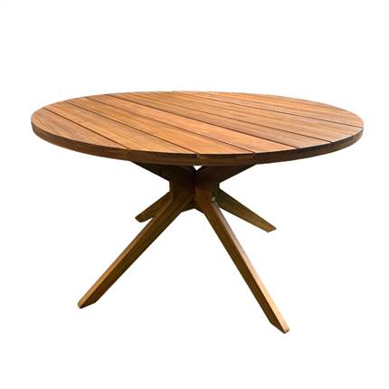 Lyseng rundt havebord