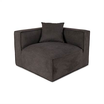 Fur modulsofa - Hjørne-/endemodul