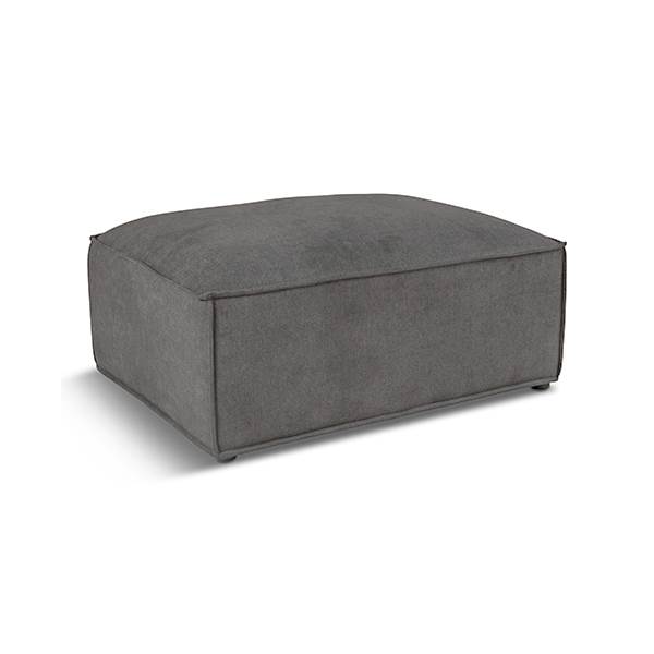 Fur puf modul - Grå