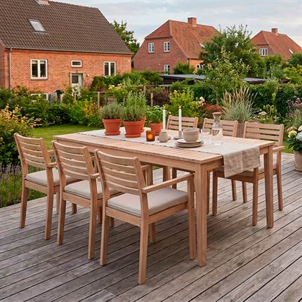 Lyseng havebord - 100 x 206 cm