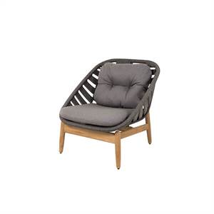 Cane-line Strington loungestol - Teak - inkl. hynde 