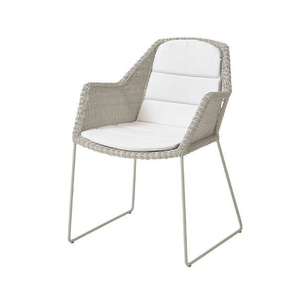 Cane-line Breeze havestol - Sand - White : Erling Christensen Møbler