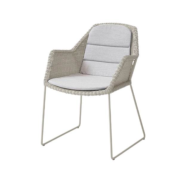 Cane-line Breeze havestol - Sand - Light grey : Erling Christensen Møbler