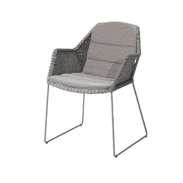 Cane-line Breeze havestol - Taupe - Focus Light grey : Erling Christensen Møbler