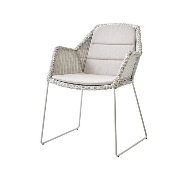 Cane-line Breeze havestol - White - Sand : Erling Christensen Møbler