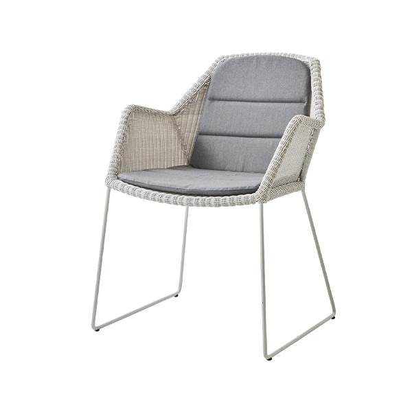 Cane-line Breeze havestol - White - Grey : Erling Christensen Møbler