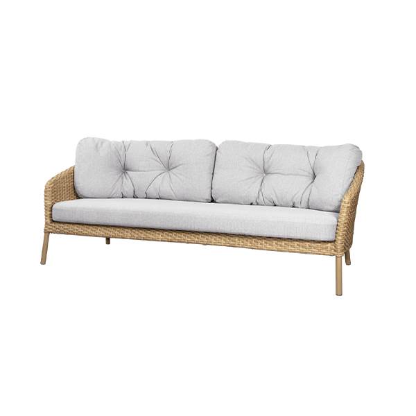 Cane-line Ocean large 3-pers. sofa