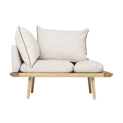Umage Lounge Around 1,5 seater - Eg - White sands