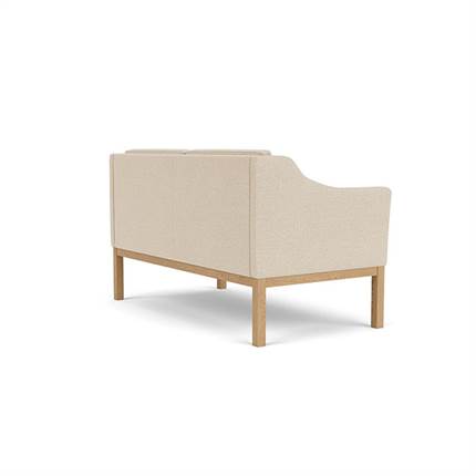 L45 mogens koch 2 personers sofa i beige set bagfra