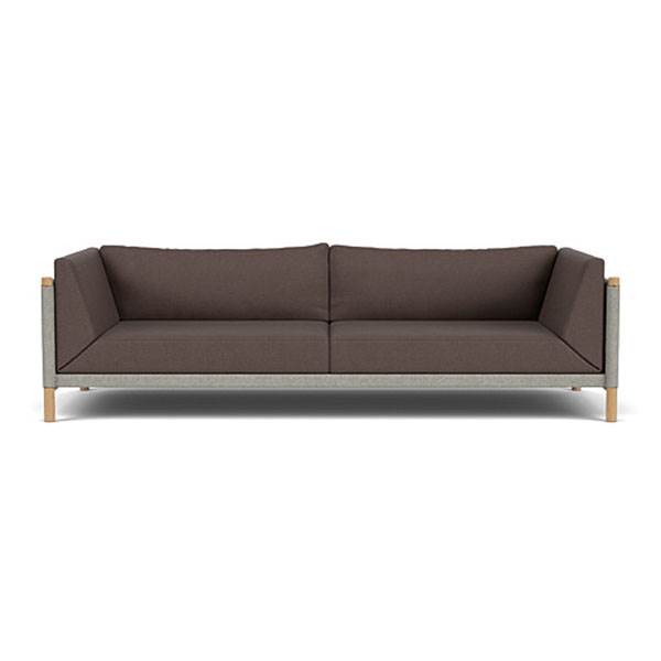 L48 Moesgaard sofa fra FDB Møbler i brun