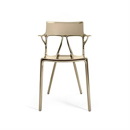 Kartell A.I. spisebordsstol Bronze